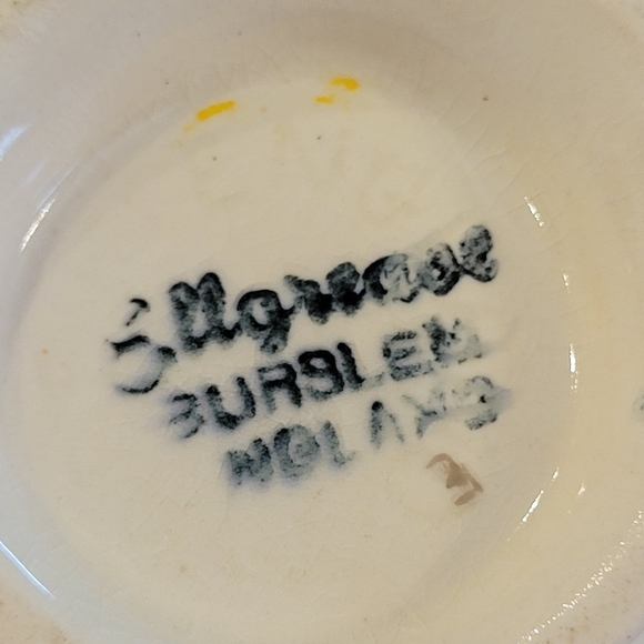 Vintage Burslem China (England) Creamer with F&R Lazarus Motif - Picture 2 of 14